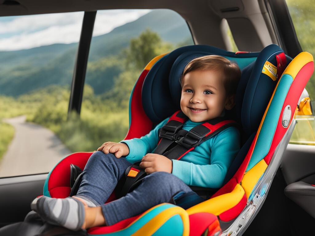 Forward-facing car seats