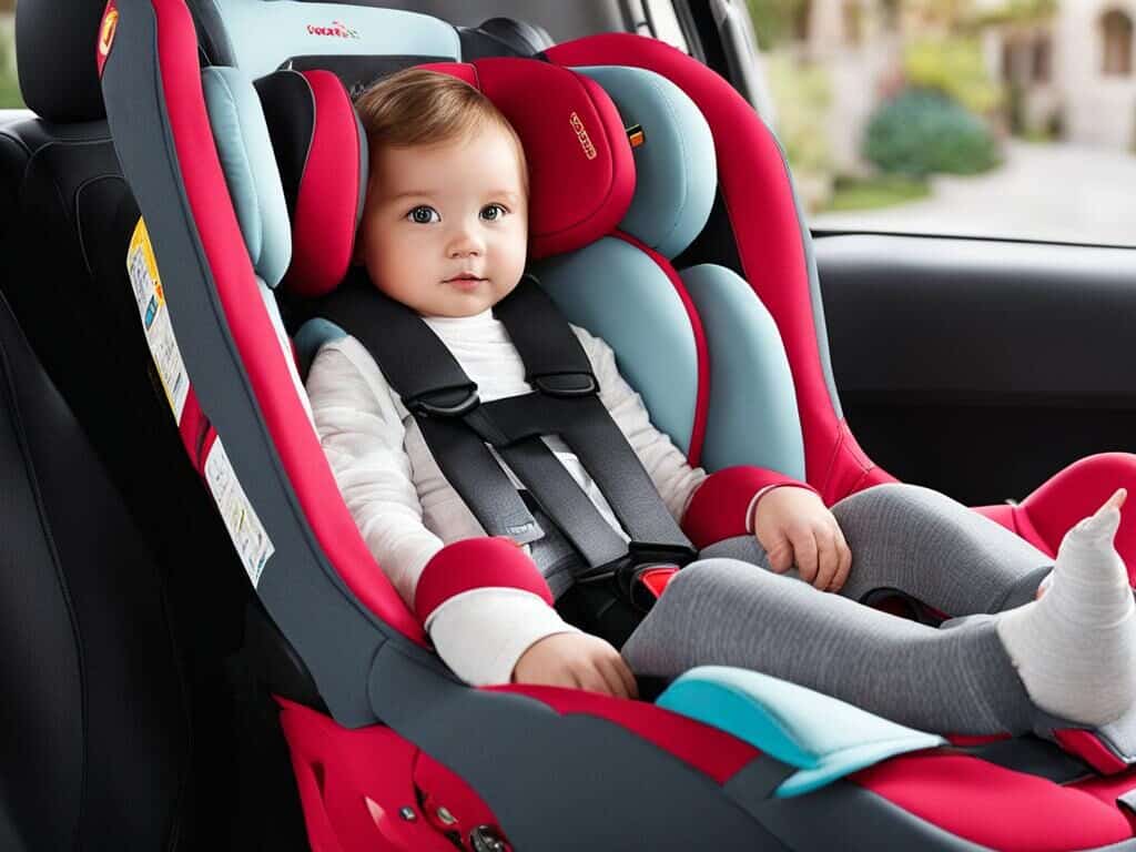 age and size appropriate car seats