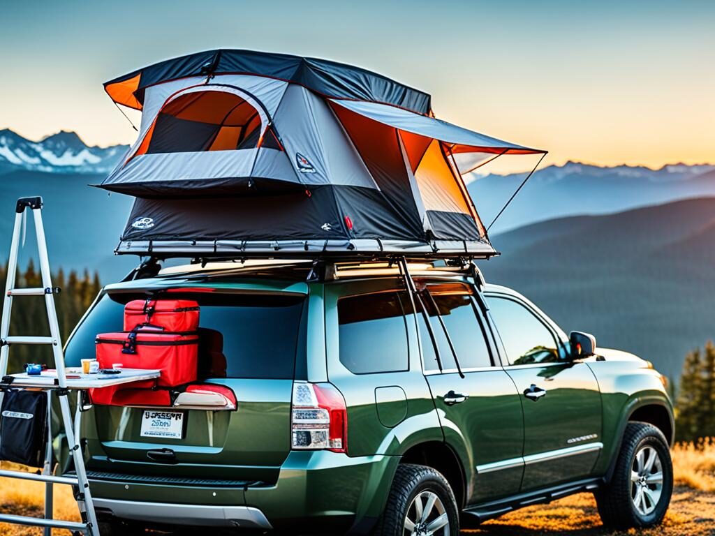 SUV Camping Accessories Image