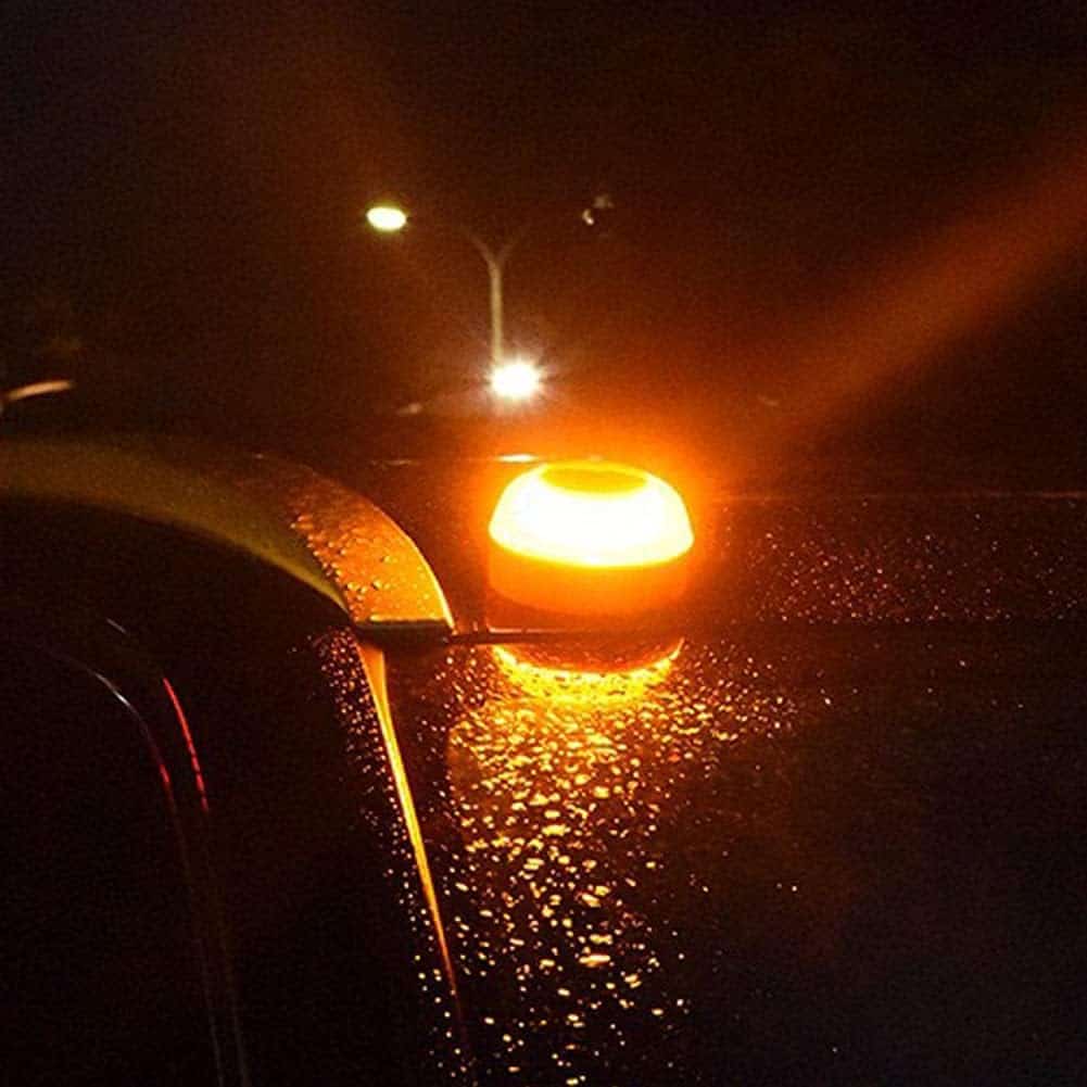 Emergency Lights On A Car